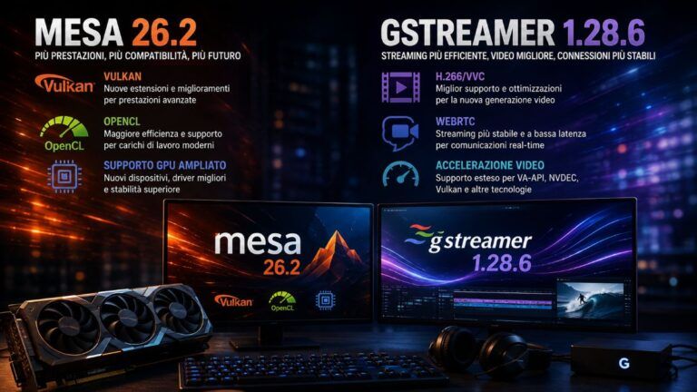 mesa 26 2 gstreamer 1 28 6