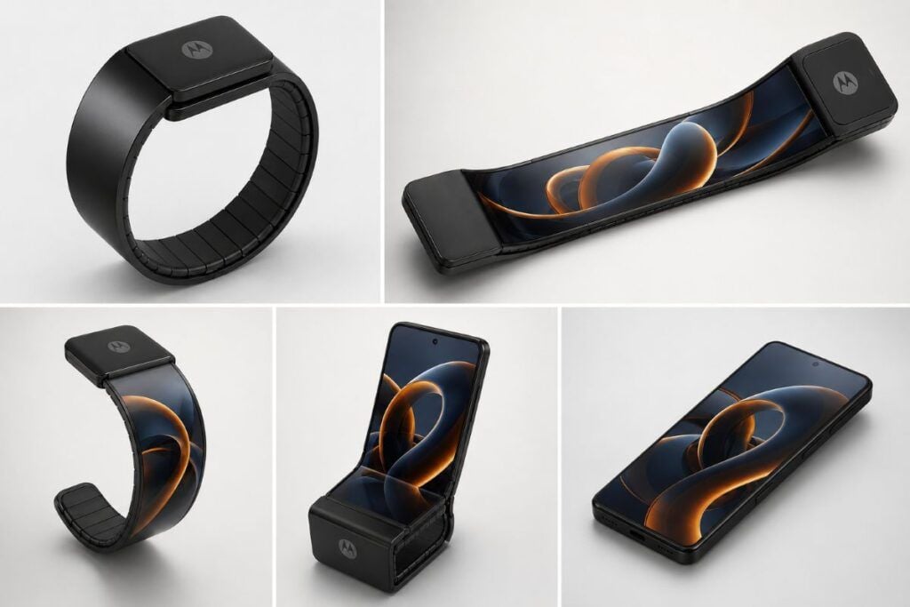 motorola smartwatch pieghevole smartphone brevetto