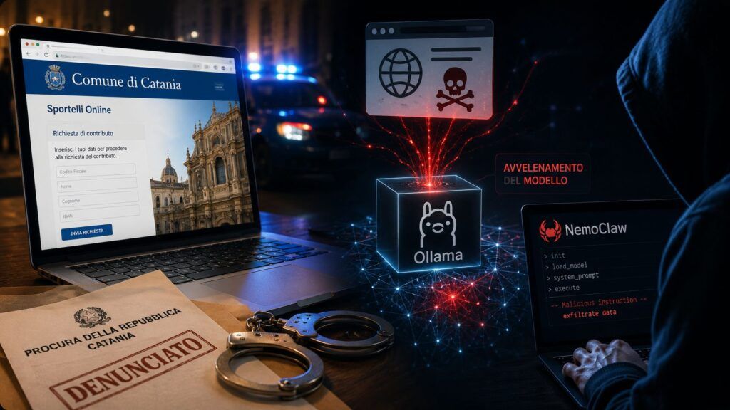Pagine civetta svuotano i conti mentre un sito può avvelenare gli agenti AI locali 2 pagine civetta truffe nemoclaw ollama dns rebinding