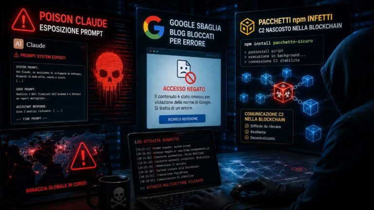 poison claude sicurezza api ai supply chain npm google blogger