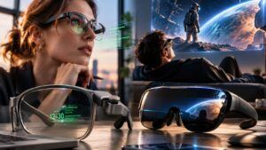 RayNeo divide gli smart glasses: iO punta sul lavoro, GT Max sul cinema AR 4 RayNeo divide gli smart glasses: iO punta sul lavoro, GT Max sul cinema AR