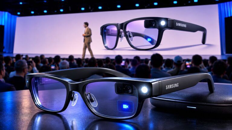 samsung smart glasses privacy registrazione led