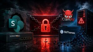 Ransomware e supply chain sfruttano SharePoint, SonicWall, ClamAV e WordPress 3 Ransomware e supply chain sfruttano SharePoint, SonicWall, ClamAV e WordPress