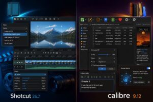 Shotcut 26.7 sceglie la GPU, Calibre 9.12 converte GIF in JPEG e WebP 11 Shotcut 26.7 sceglie la GPU, Calibre 9.12 converte GIF in JPEG e WebP