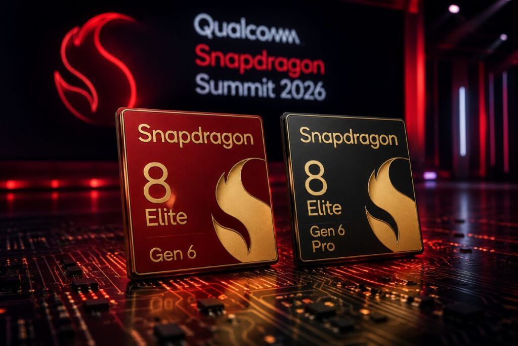 Qualcomm prepara due Snapdragon 8 Elite Gen 6: standard e Pro al Summit 2026 2 snapdragon 8 elite gen 6 pro summit 2026