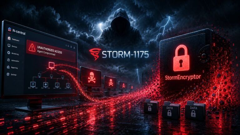 storm1175 stormencryptor ncentral ransomware cina