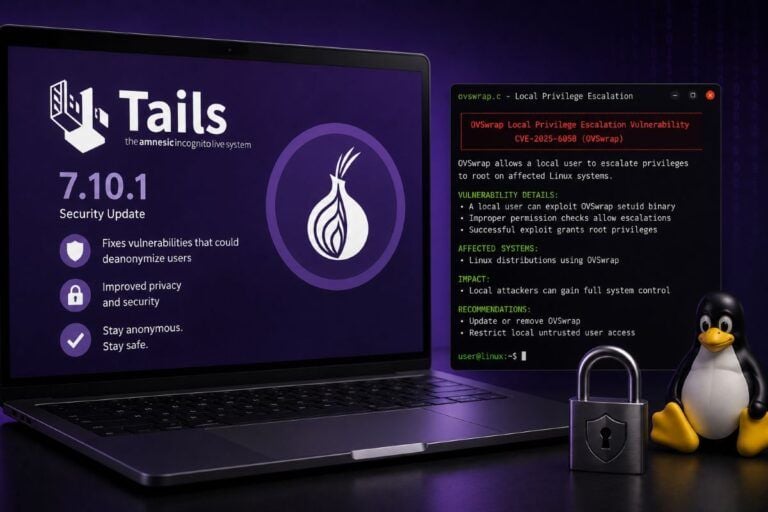 tails 7 10 1 ovswrap linux root