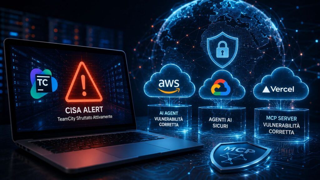 TeamCity sfruttato, falle negli agenti AWS, Google e Vercel 2 teamcity agenti ai aws google vercel