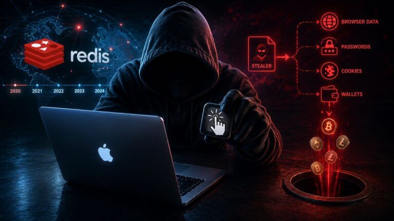 teampcp redis macos clickfix crypto drainer