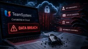 TeamSystem, data breach su Contabilità in Cloud: esfiltrati IBAN e movimenti