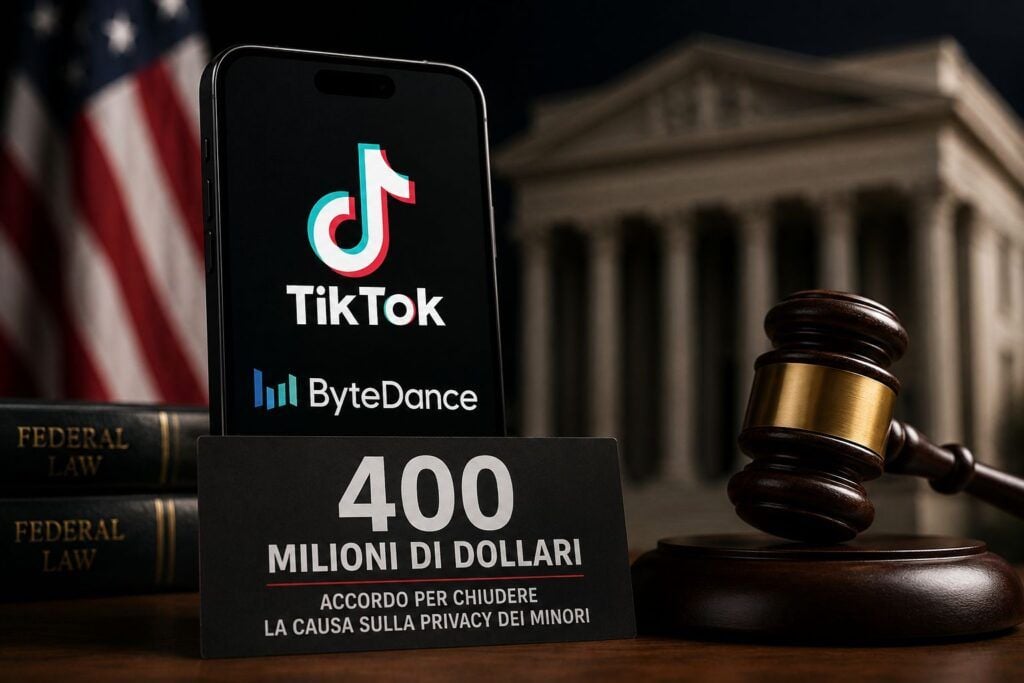 TikTok paga 400 milioni negli USA per la privacy dei minori 2 tiktok 400 milioni privacy minori coppa