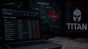 Titan ransomware guarda all’Italia: diverse vittime concentrate in Campania e nell’Avellinese