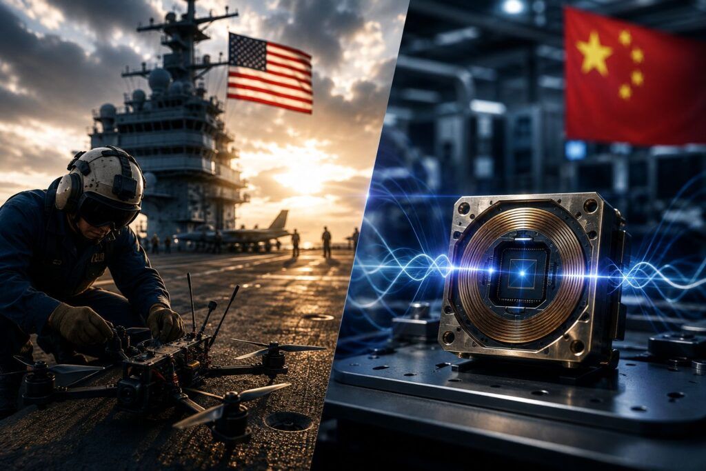 US Navy stampa droni in mare, Cina miniaturizza sensori anti-sottomarino 2 us navy droni 3d cina sensore magnetico sottomarini