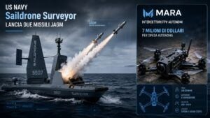 US Navy arma Saildrone Surveyor: i droni diventano missili e intercettori low cost 3 US Navy arma Saildrone Surveyor: i droni diventano missili e intercettori low cost