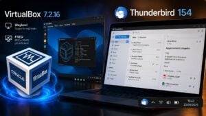 VirtualBox 7.2.16 migliora Wayland mentre Thunderbird 154 arriva nella tray 3 VirtualBox 7.2.16 migliora Wayland mentre Thunderbird 154 arriva nella tray