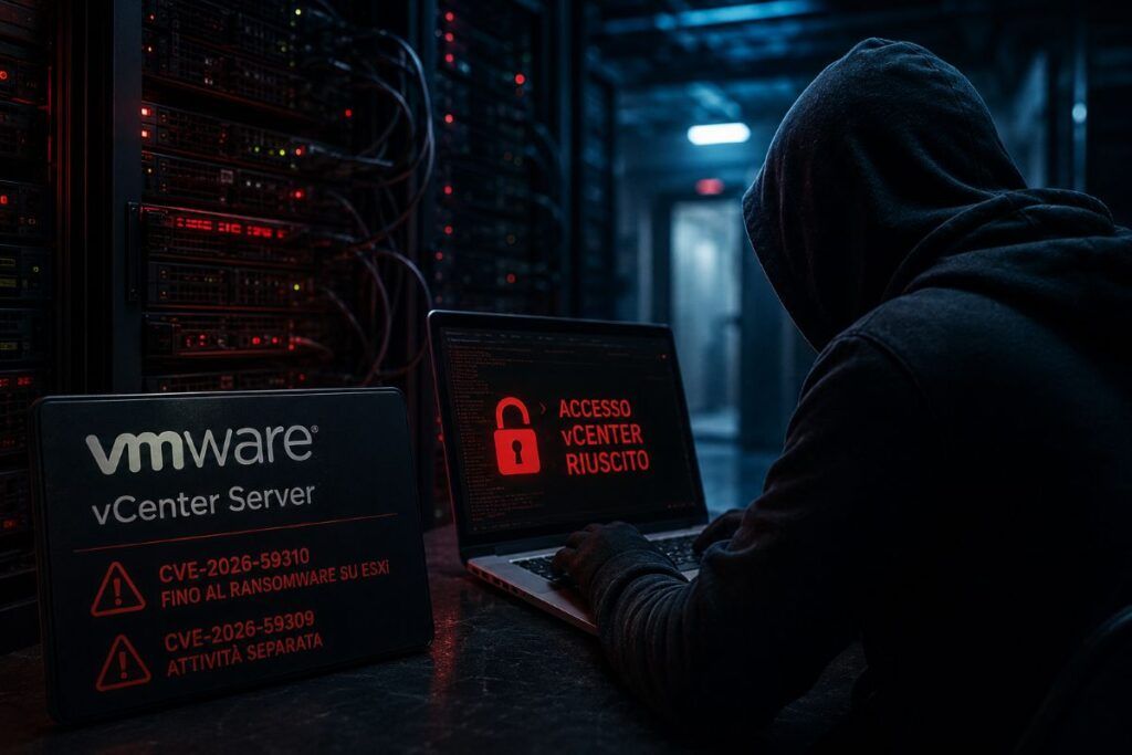 VMware vCenter sotto attacco: due campagne su CVE-2026-59310 e CVE-2026-59309 2 vmware vcenter apt cina