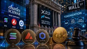 Wall Street accelera sulle crypto: Schwab apre alle altcoin e XRP punta al Nasdaq 3 Wall Street accelera sulle crypto: Schwab apre alle altcoin e XRP punta al Nasdaq