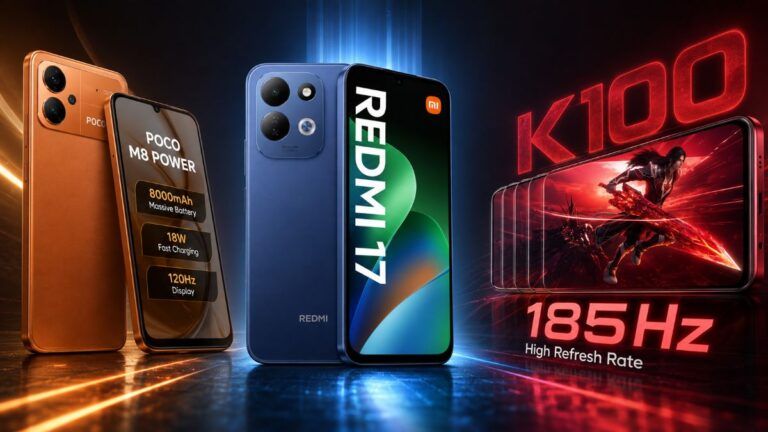 xiaomi poco m8 power redmi k100 pro redmi 17