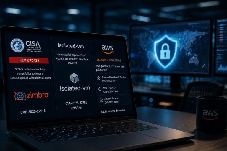 zimbra isolated vm opensearch freertos athena