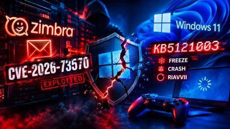 zimbra rce cve 2026 73570 windows 11 gaming