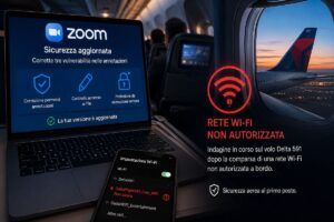 Zoom corregge tre falle RCE mentre un falso Wi-Fi appare su un volo Delta 3 Zoom corregge tre falle RCE mentre un falso Wi-Fi appare su un volo Delta