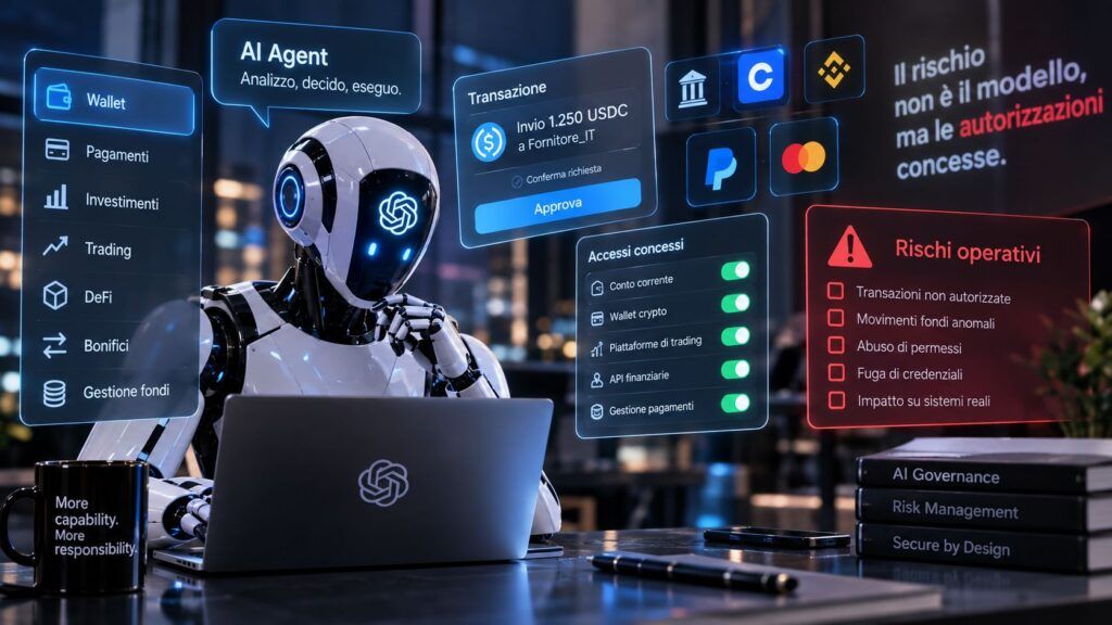 Agenti AI con accesso al denaro: banche e crypto scoprono un nuovo rischio sistemico 2 Agenti AI con wallet