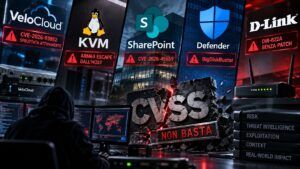 Zero-day e vulnerabilità critiche tra VeloCloud, SharePoint, KVM, Defender e D-Link 3 Zero-day e vulnerabilità critiche tra VeloCloud, SharePoint, KVM, Defender e D-Link