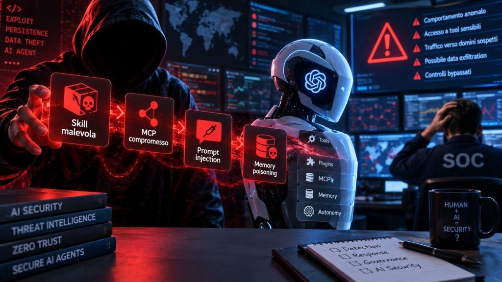 agenti ai kill chain skill malevole tool poisoning soc