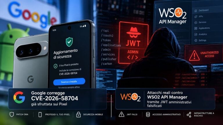 android zero day pixel wso2 cve 2026 58704 cve 2026 5430