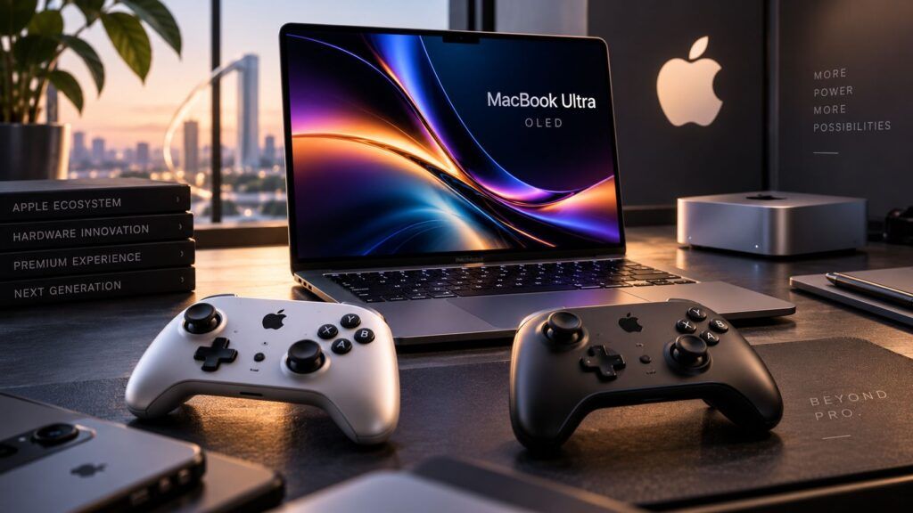 Apple prepara due controller gaming e spinge MacBook Ultra sopra la fascia Pro 2 apple controller gaming macbook ultra prezzo oled
