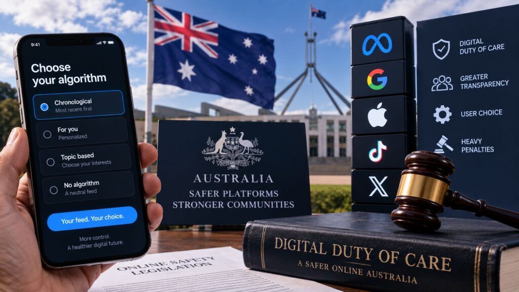 Australia contro gli algoritmi social: utenti liberi di spegnere i feed personalizzati 2 australia social algoritmi opt out digital duty care