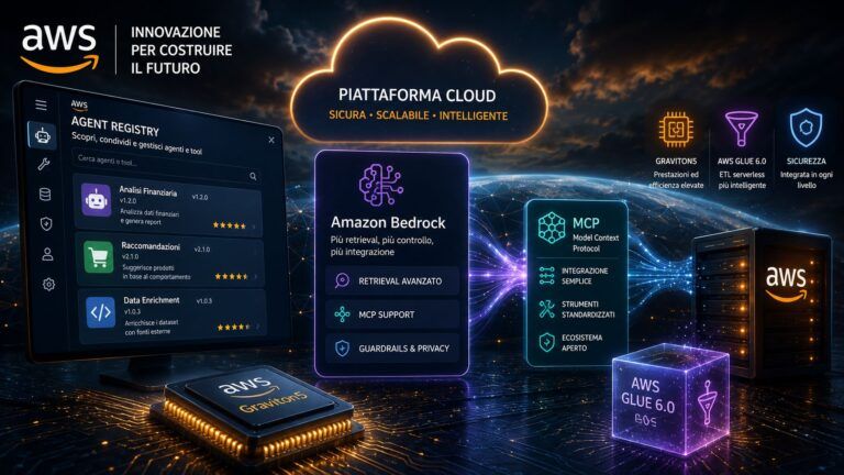 aws agent registry bedrock graviton5 agenti ai