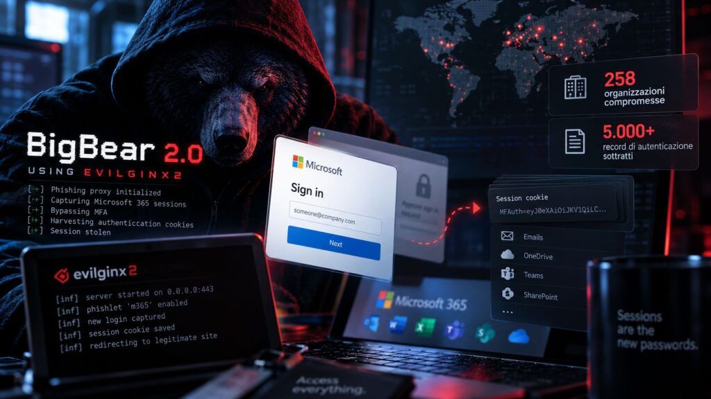 bigbear 2 0 phishing microsoft 365 mfa