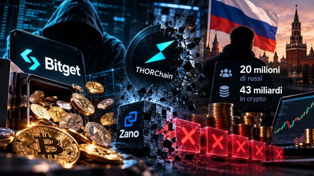 bitget thorchain zano russia paradosso criptovalute