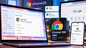 ChromeOS 152 si aggiorna mentre Chrome 156 corre già sui canali Dev 4 ChromeOS 152 si aggiorna mentre Chrome 156 corre già sui canali Dev