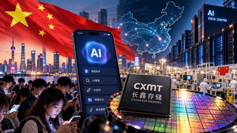 cina ai 700 milioni utenti cxmt chip