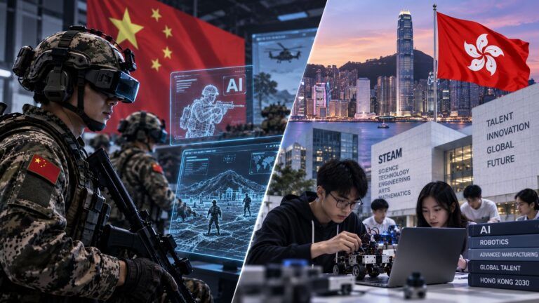 cina ai militare hong kong universita talenti