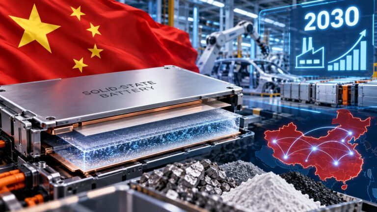 cina batterie stato solido 2030