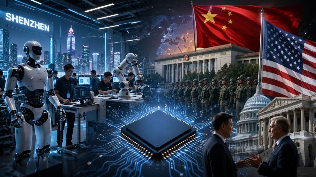 Cina accelera su robotica, chip e AI: Shenzhen diventa il laboratorio della potenza tecnologica 2 cina shenzhen robotica chip ai autosufficienza