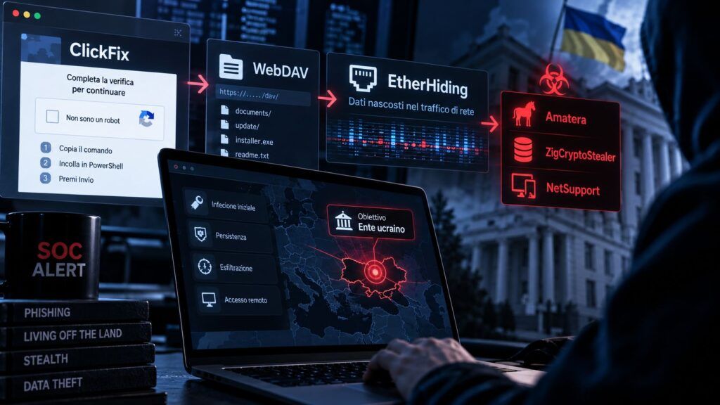 ClearFake usa WebDAV per distribuire Amatera, ZigCryptoStealer e NetSupport 2 clearfake webdav amatera zigcryptostealer netsupport