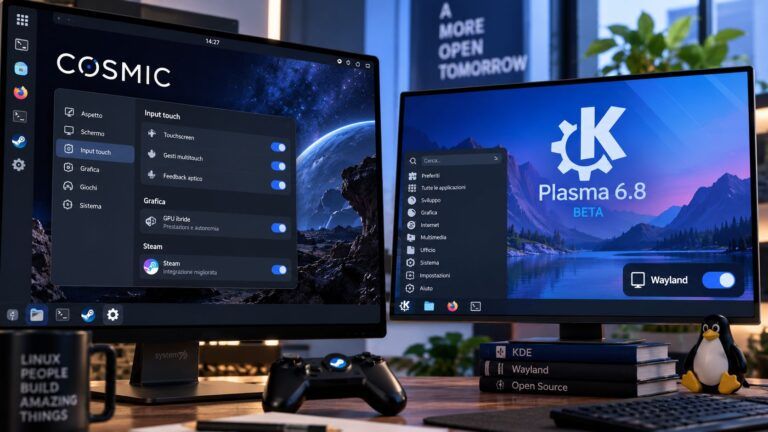 cosmic 1 8 touch kde plasma 6 8 beta