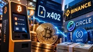 Crypto ATM crollano, Lightning entra in x402 e Binance spinge USDC