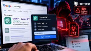 Custom GPT usati per ClickFix: ChatGPT diventa l’esca per installare un RAT 3 Custom GPT usati per ClickFix: ChatGPT diventa l’esca per installare un RAT
