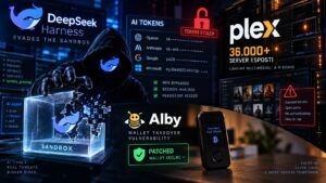 DeepSeek evade la sandbox, token AI bypassano MFA e 36.000 Plex restano esposti 3 DeepSeek evade la sandbox, token AI bypassano MFA e 36.000 Plex restano esposti