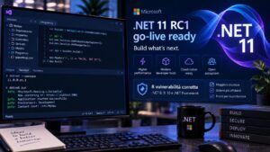 .NET 11 RC1 entra nella fase finale e Microsoft corregge otto vulnerabilità 9 .NET 11 RC1 entra nella fase finale e Microsoft corregge otto vulnerabilità