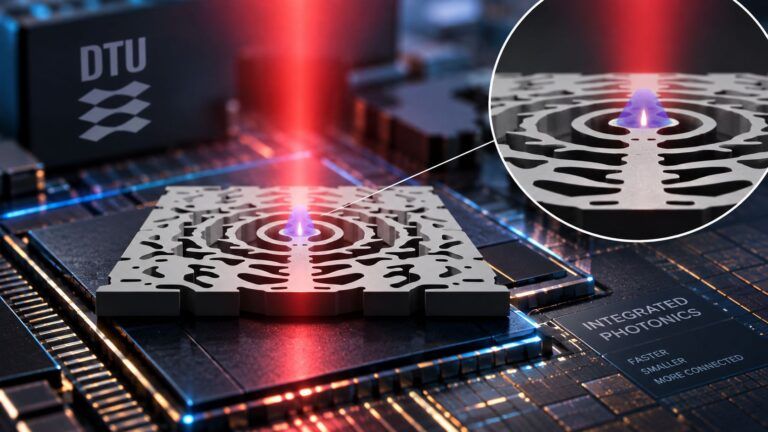 dtu nanolaser chip fotonici