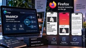 Edge prepara il web per gli agenti, Firefox punta sulla produttività mobile 3 Edge prepara il web per gli agenti, Firefox punta sulla produttività mobile