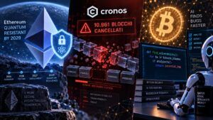 Ethereum corre contro il quantum, Cronos riscrive la chain e l’AI cerca bug Bitcoin 3 Ethereum corre contro il quantum, Cronos riscrive la chain e l’AI cerca bug Bitcoin