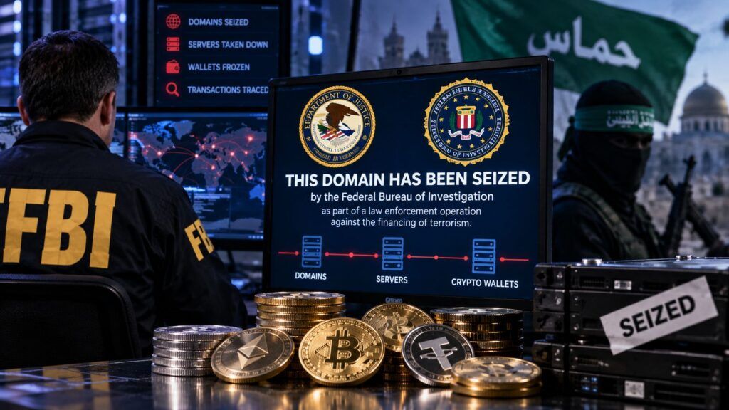 FBI sequestra 560.000 dollari in crypto ad Hamas e prende il controllo dei siti 2 fbi hamas 560000 crypto sequestro siti al qassam