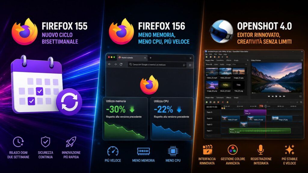 firefox 155 156 openshot 4 linux